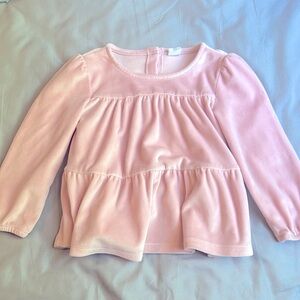 Adorable Baby Gap Velour top - size 3t